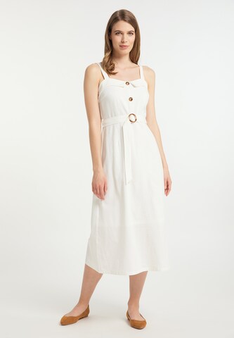 Robe d’été Usha en blanc