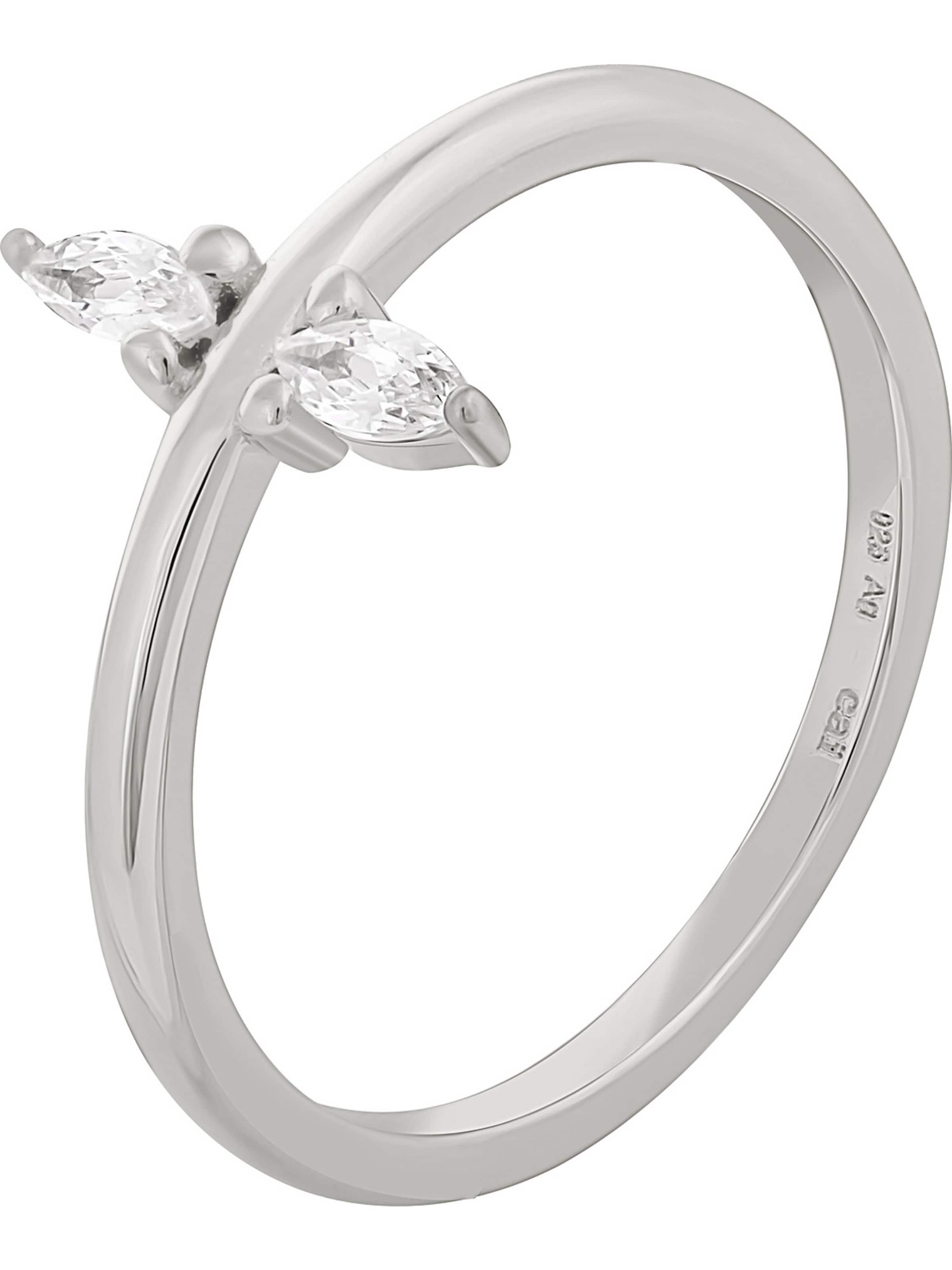 caï Ring in Silber: Vorderseite