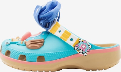 28-29 dydžio Atviri batai 'One Piece Chopper' iš Crocs, spalva – mėlyna / vandens spalva / ruda / šviesiai raudona, Prekių apžvalga