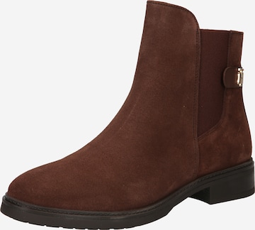 TOMMY HILFIGER Chelsea boots in Bruin: voorkant