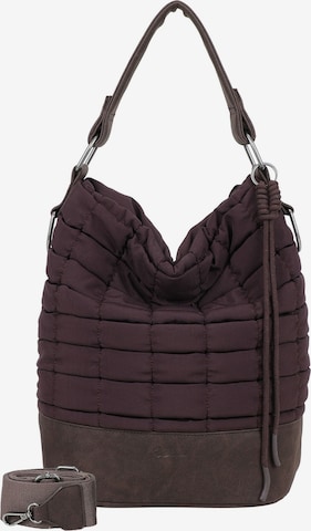 Sac bandoulière 'Brigitte' Fritzi aus Preußen en violet : devant