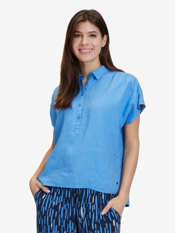 Camicia da donna di Betty & Co in blu: frontale