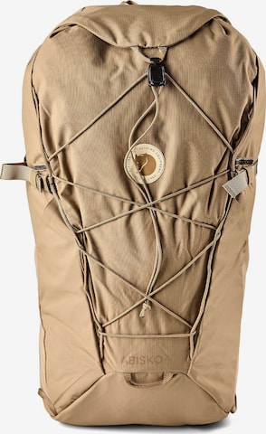 Sac à dos de sport 'Abisko' Fjällräven en marron : devant