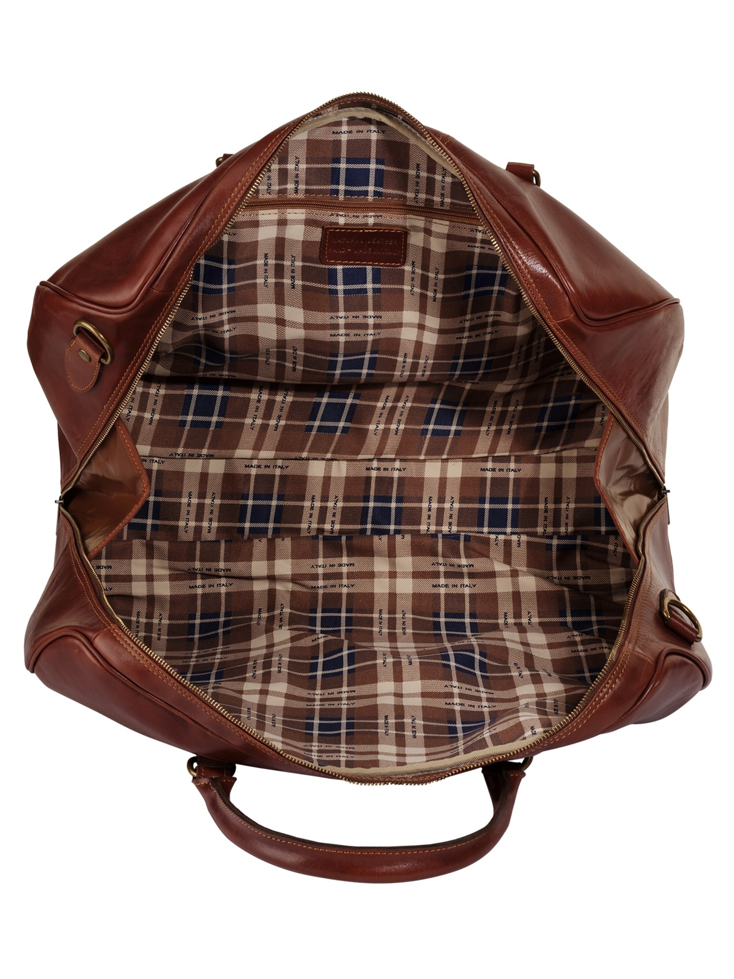 piké Reisetasche 'CALABRIA GRANDE'‌‌‌ in Braun