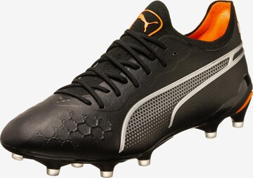 PUMA - Chuteira 'King Ultimate' em preto: frente