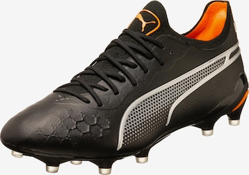 PUMA - Zapatillas de fútbol 'King Ultimate' en negro: frente