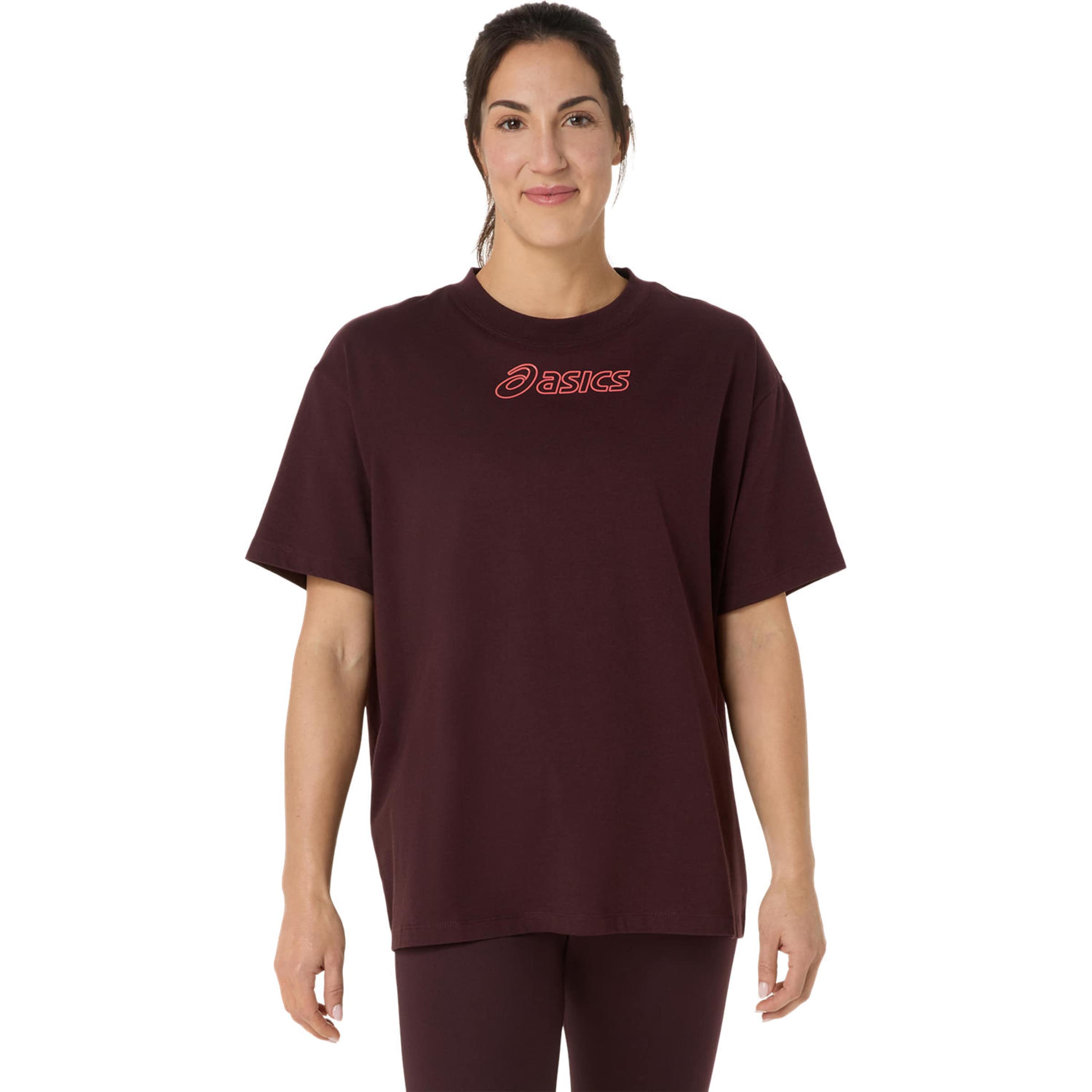 ASICS Performance Shirt in Red: front