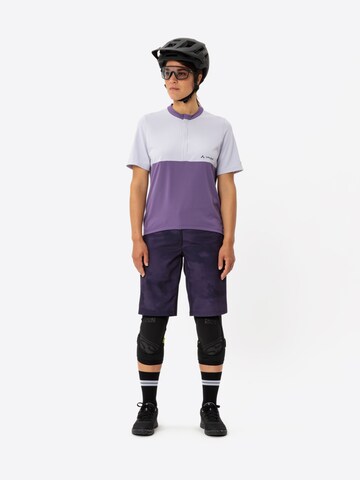 VAUDE Regular Outdoor trousers 'Loamer' in Purple