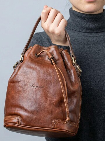 bupell Handtasche 'Celestina'‌‌‌‌‌‌‌ in Braun: Vorderseite