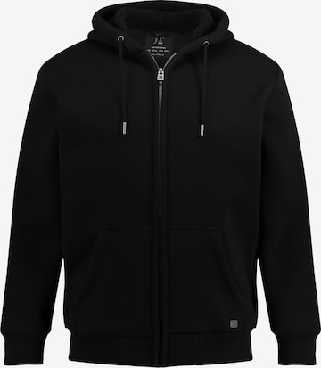 Veste de survêtement JP1880 en noir : devant