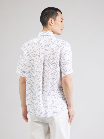 FYNCH-HATTON Regular fit Button Up Shirt in White