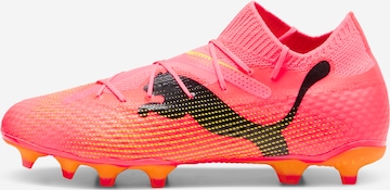 Chaussure de foot 'Future 7 Pro' PUMA en rose : devant