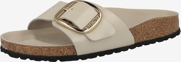 BIRKENSTOCK Muiltjes 'Madrid' in Beige: voorkant