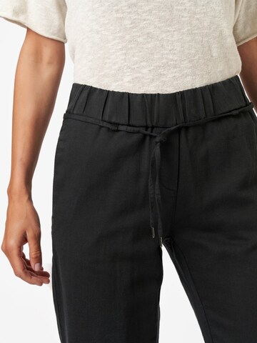 TONI Wide Leg Hose in Schwarz