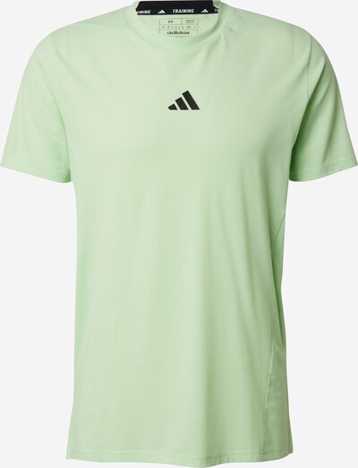 ADIDAS PERFORMANCE T-Shirt fonctionnel en vert / noir, Vue avec produit