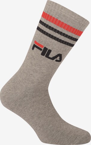 FILA Athletic Socks in Grey