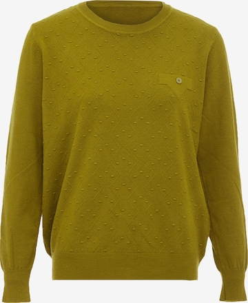 Pull-over LUREA en vert : devant