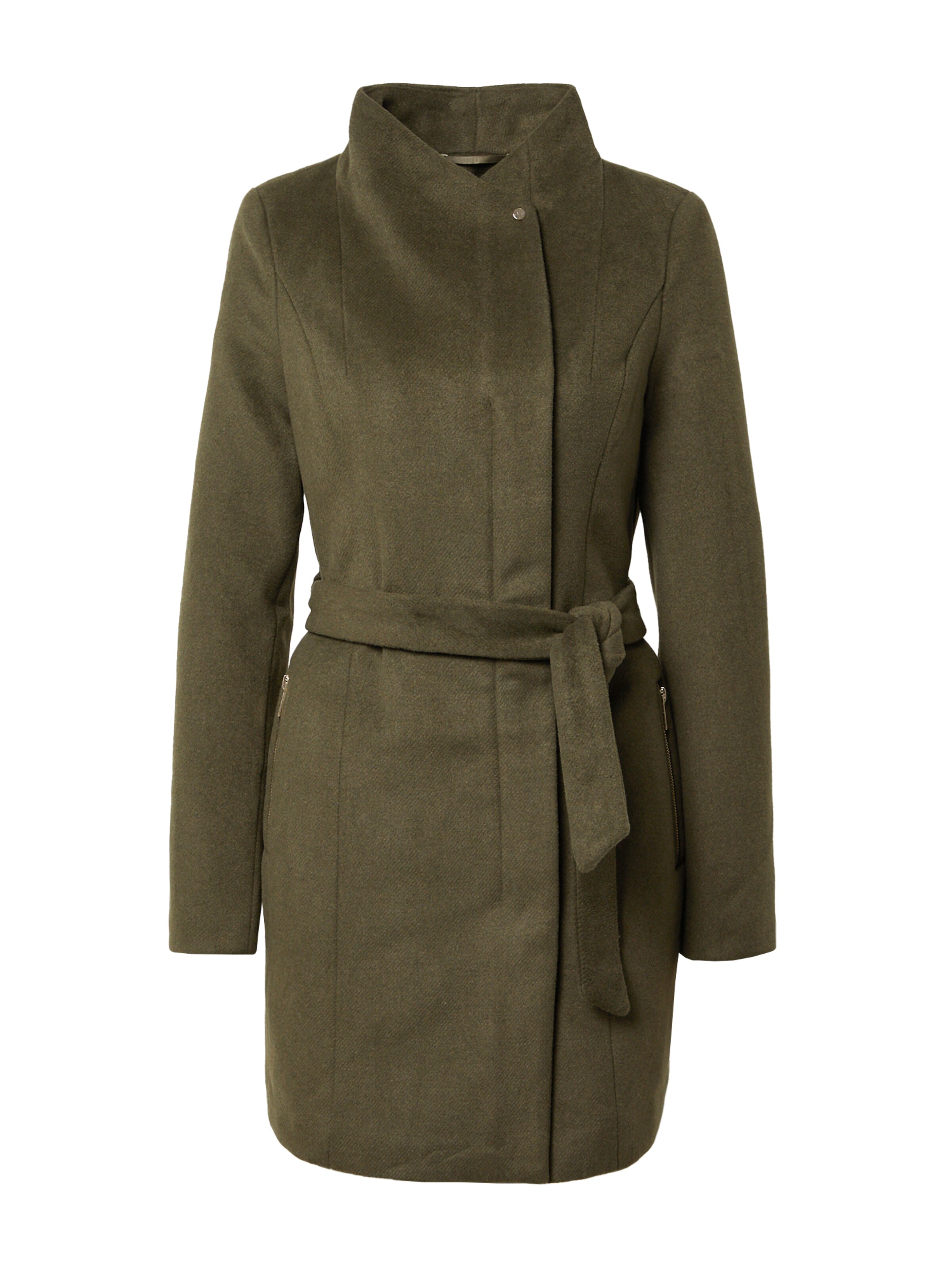 VERO MODA Overgangsfrakke i grøn: forside