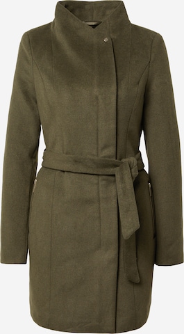 VERO MODA Between-Seasons Coat in Green: front