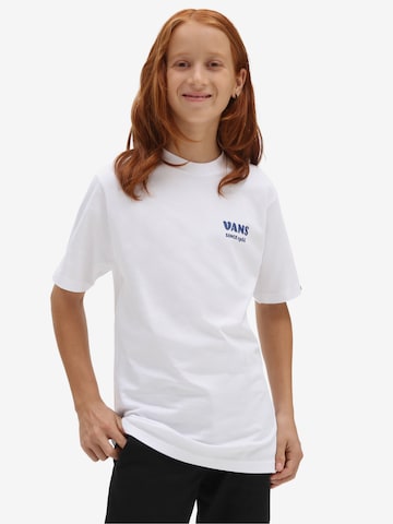 T-Shirt VANS en blanc : devant