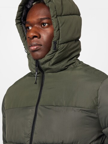 JACK & JONES - Casaco de inverno 'Chili' em verde