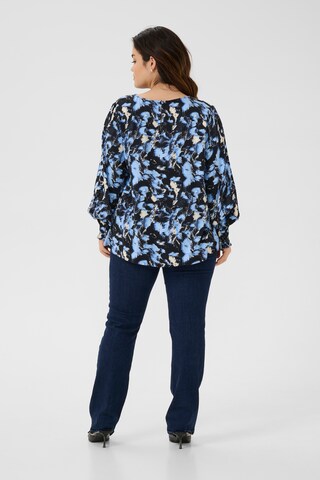 KAFFE CURVE Blouse 'KA Lurana' in Black