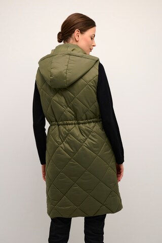 Cream Vest 'Gaiagro' in Green