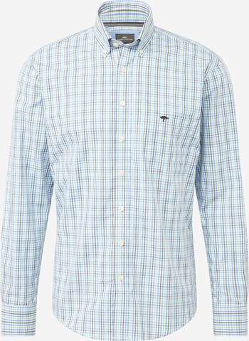 FYNCH-HATTON Regular fit Button Up Shirt in Blue: front