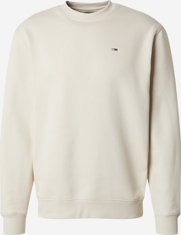 Felpa di Tommy Jeans in beige: frontale
