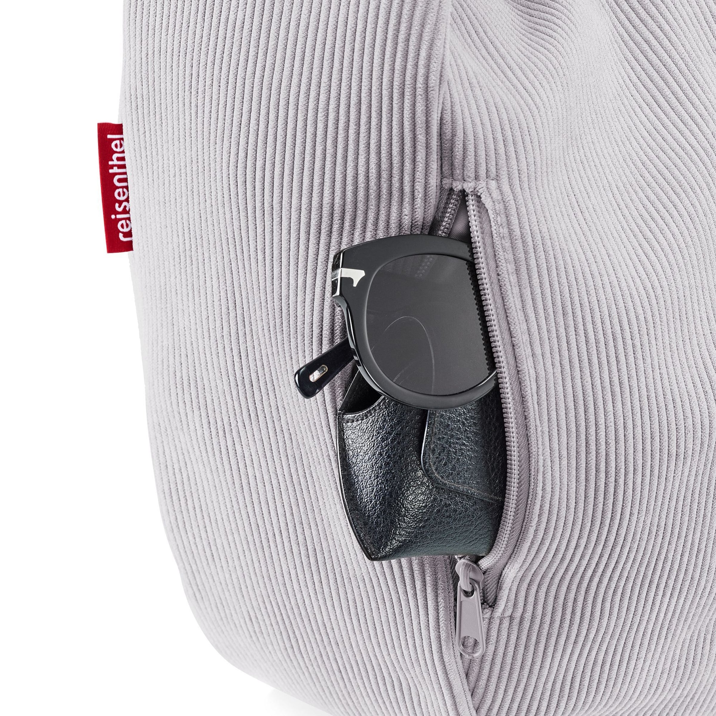 Borsa a spalla 'Moonbag' di REISENTHEL in grigio