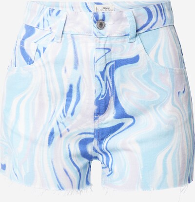 Tally Weijl Shorts in blau / hellblau / rosa / weiß, Produktansicht