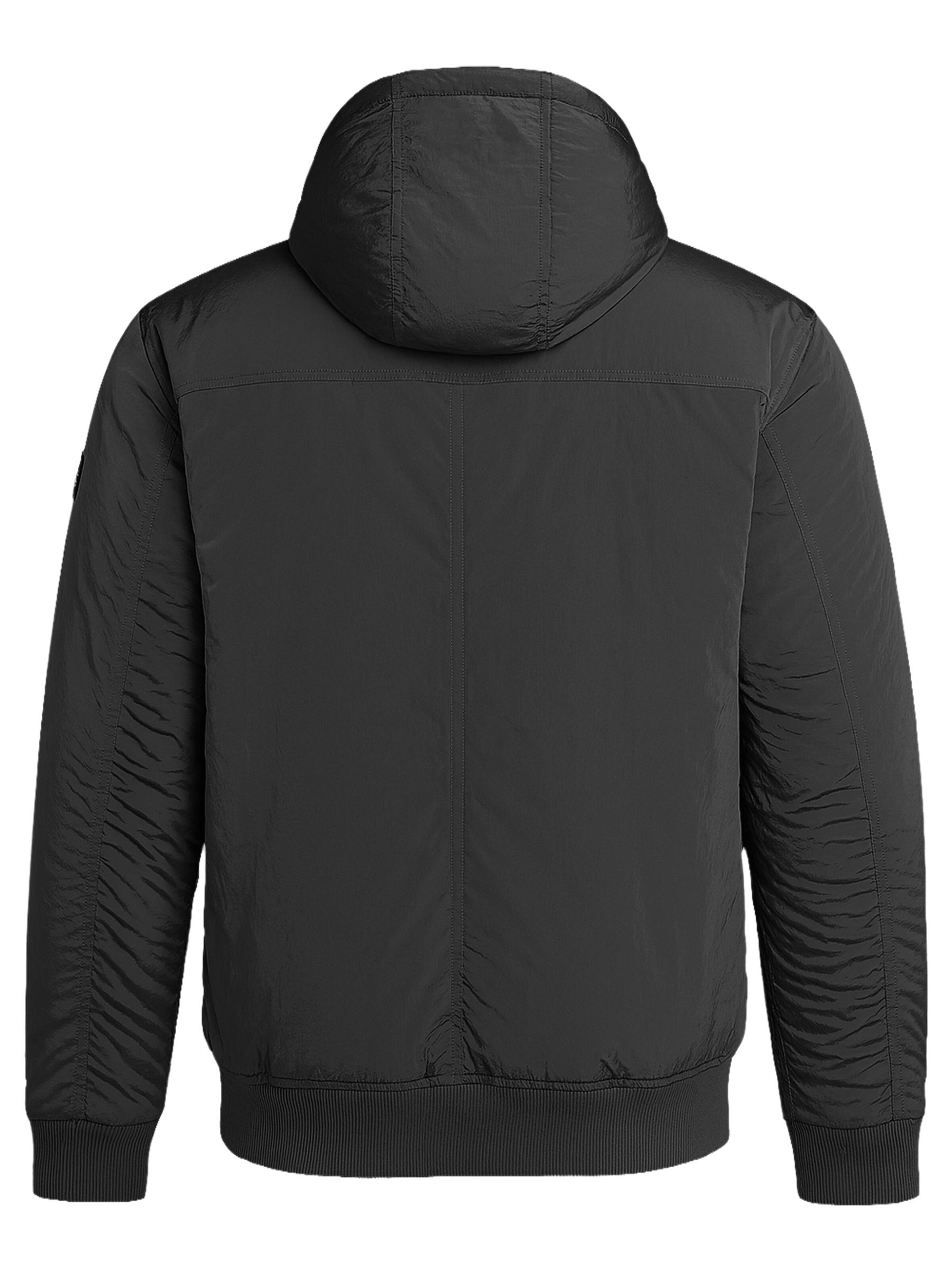 FORSBERG Performance Jacket 'Winterjacke mit gefütterter Kapuze' in Black