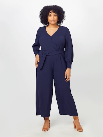 Combinaison 'Jella' ABOUT YOU Curvy en bleu : devant