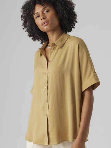 VERO MODA Bluse 'Katrine' i beige