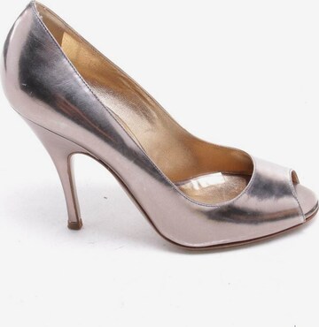 DOLCE & GABBANA Pumps 39 in Silber: predná strana