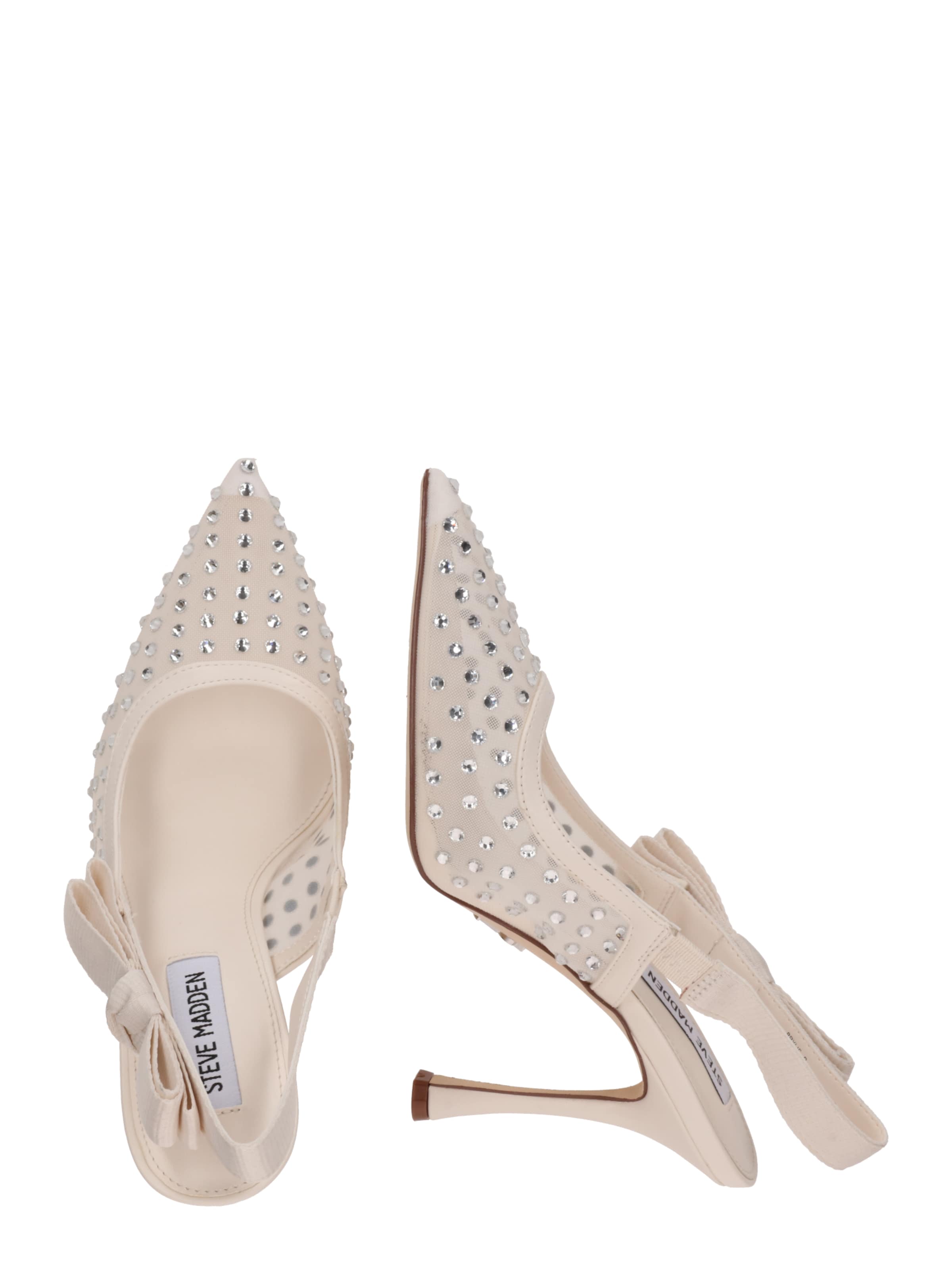 STEVE MADDEN Lahtise kannaosaga kontsakingad 'Brylie-R', värv valge