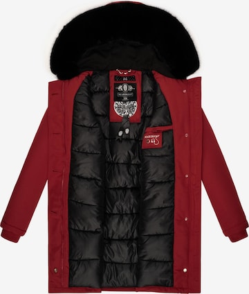 Parka d’hiver 'Karmaa' MARIKOO en rouge