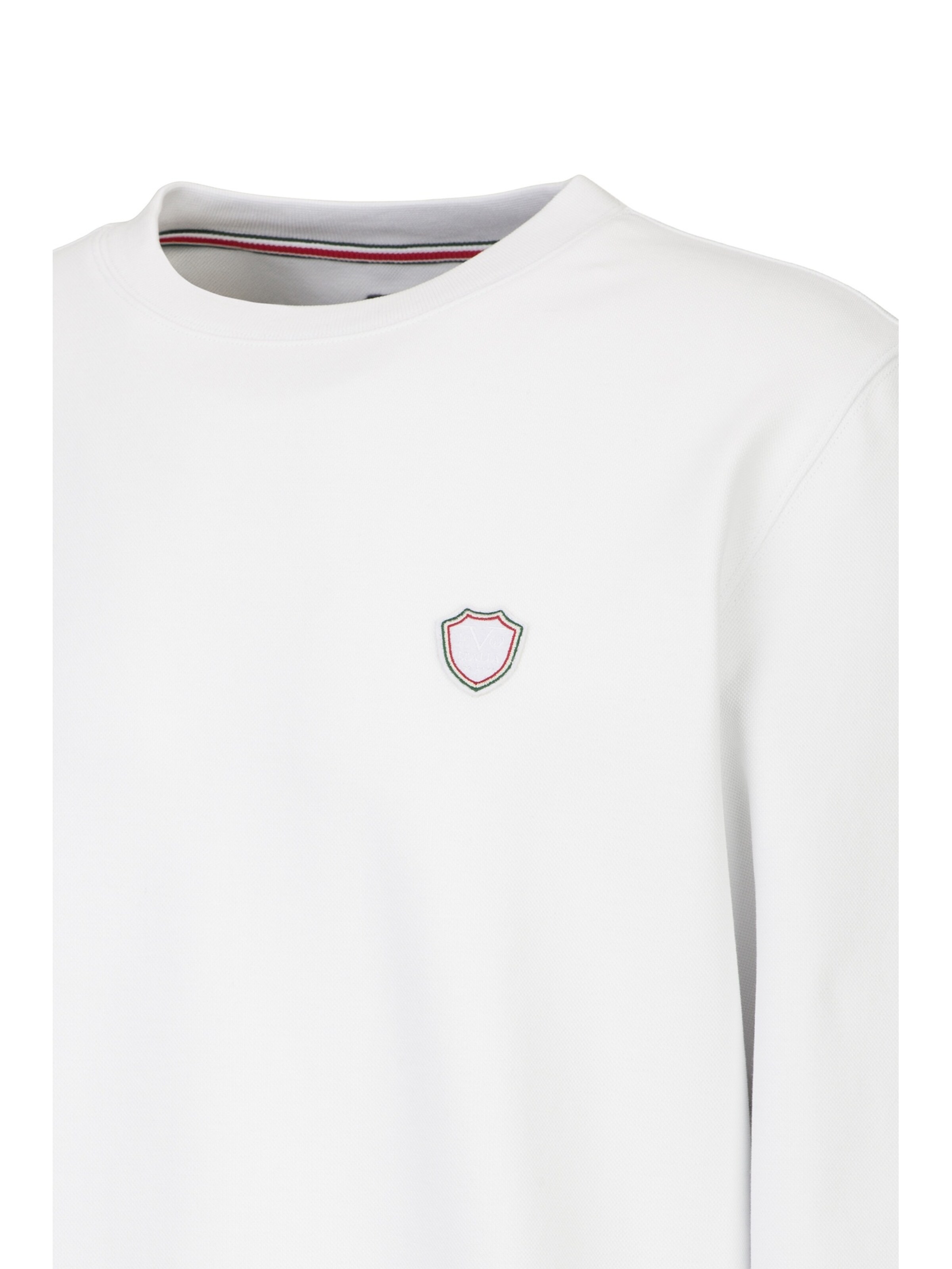 19V69 ITALIA Sweatshirt 'Nico' in Wit