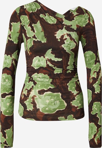 ruda TOPSHOP Marškinėliai 'AUDREY': priekis