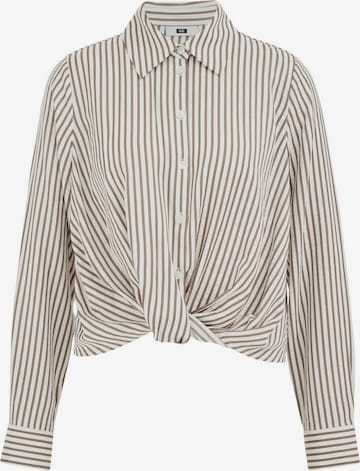 WE Fashion Pusero värissä beige: etupuoli