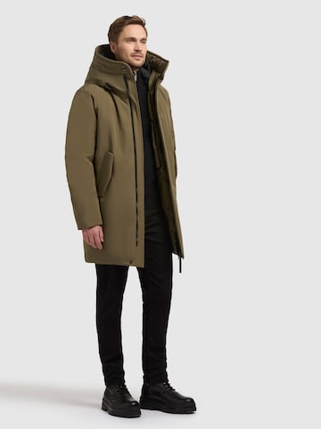 khujo Wintermantel 'Hilo' in Grün