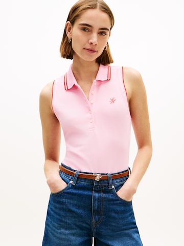 Haut '1985' TOMMY HILFIGER en rose : devant