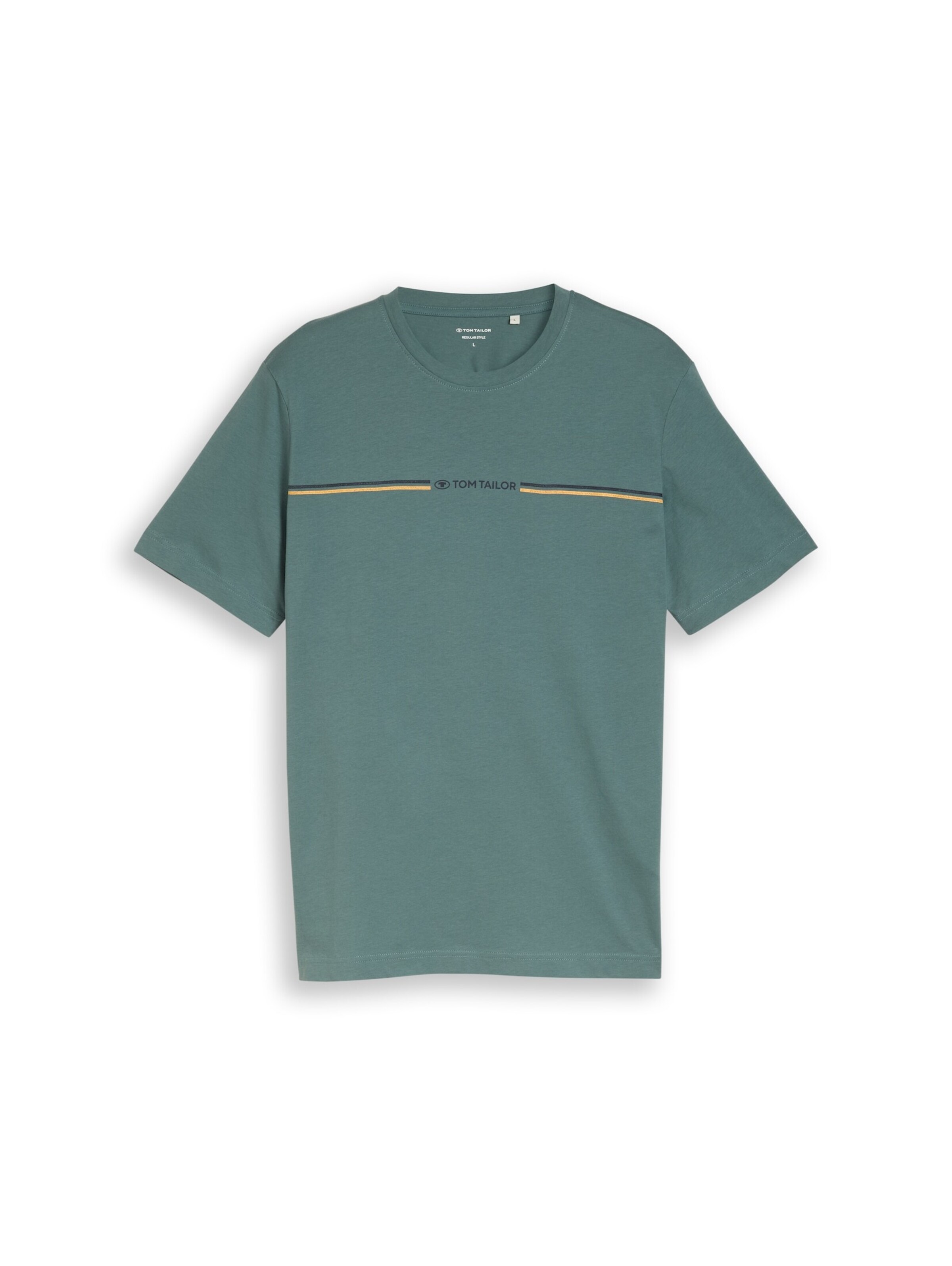 TOM TAILOR T-Shirt in Grün: Vorderseite