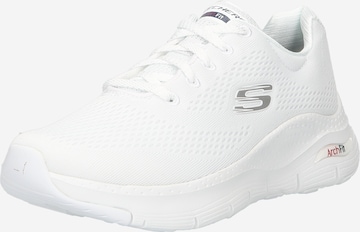 SKECHERS Platform trainers 'Arch Fit' in White: front