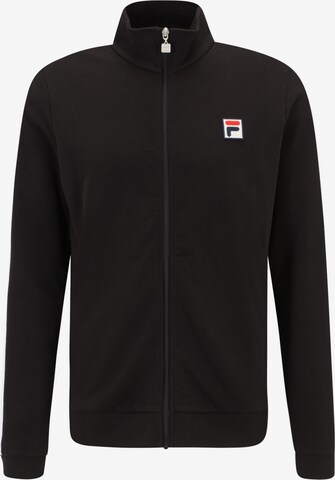 FILA Sweatvest in Zwart: voorkant