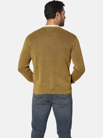 Jan Vanderstorm Pullover 'Keimo' in Gelb