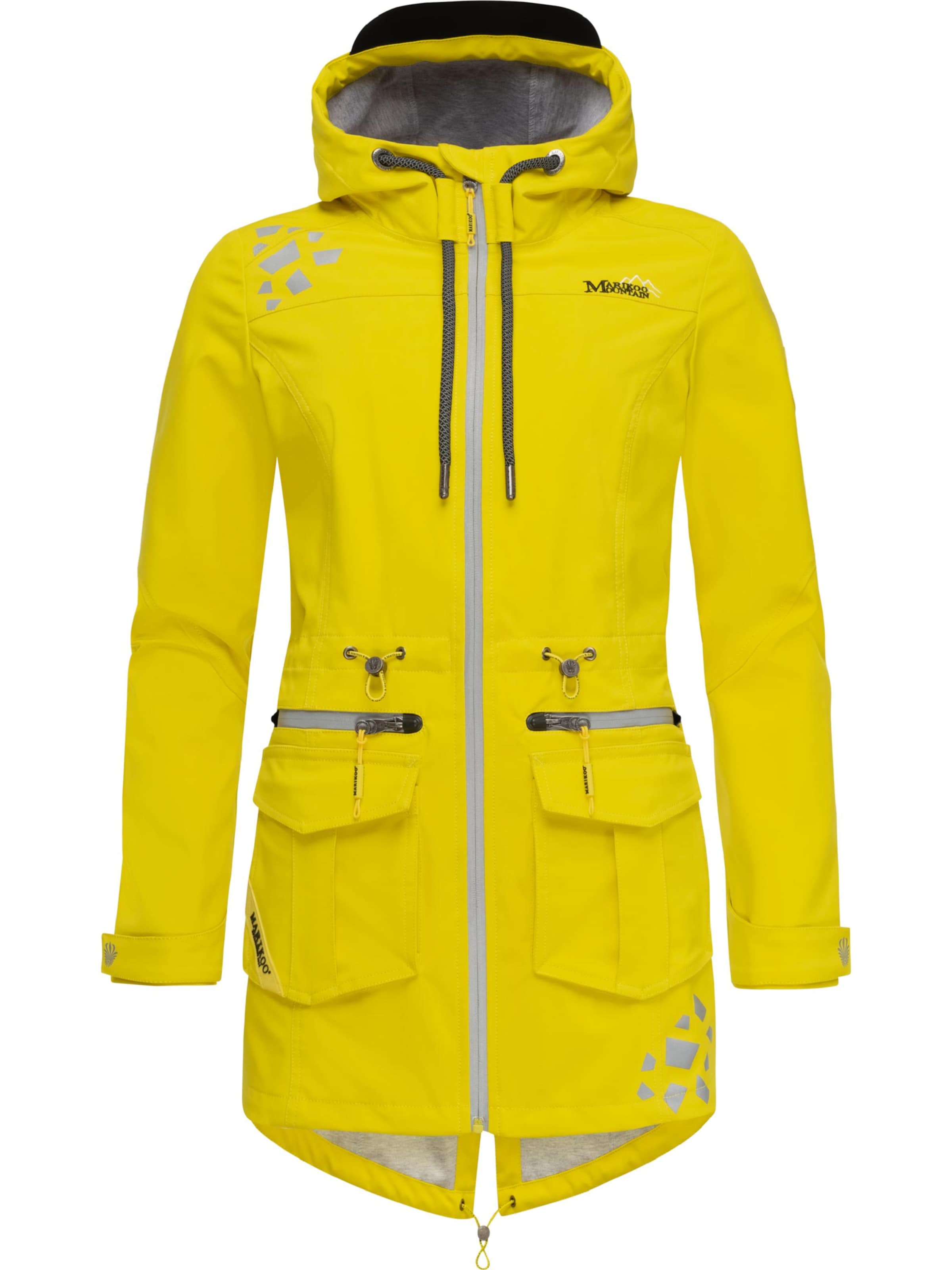 MARIKOO Λειτουργικό μπουφάν 'Ulissaa' σε κίτρινο