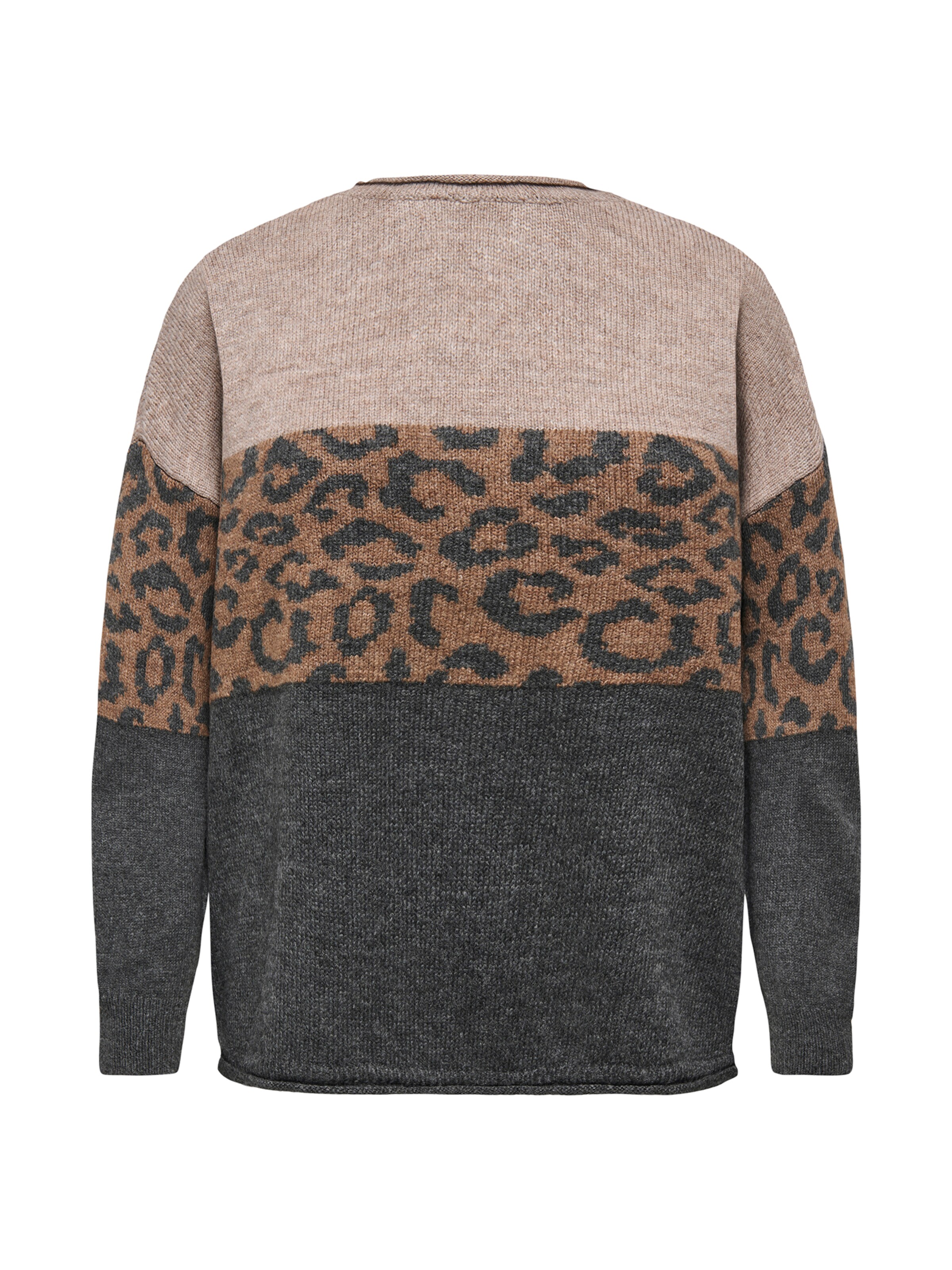 ONLY Carmakoma Pullover 'CARJADE' in Beige