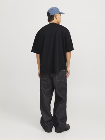 JACK & JONES Comfort fit Button Up Shirt in Black
