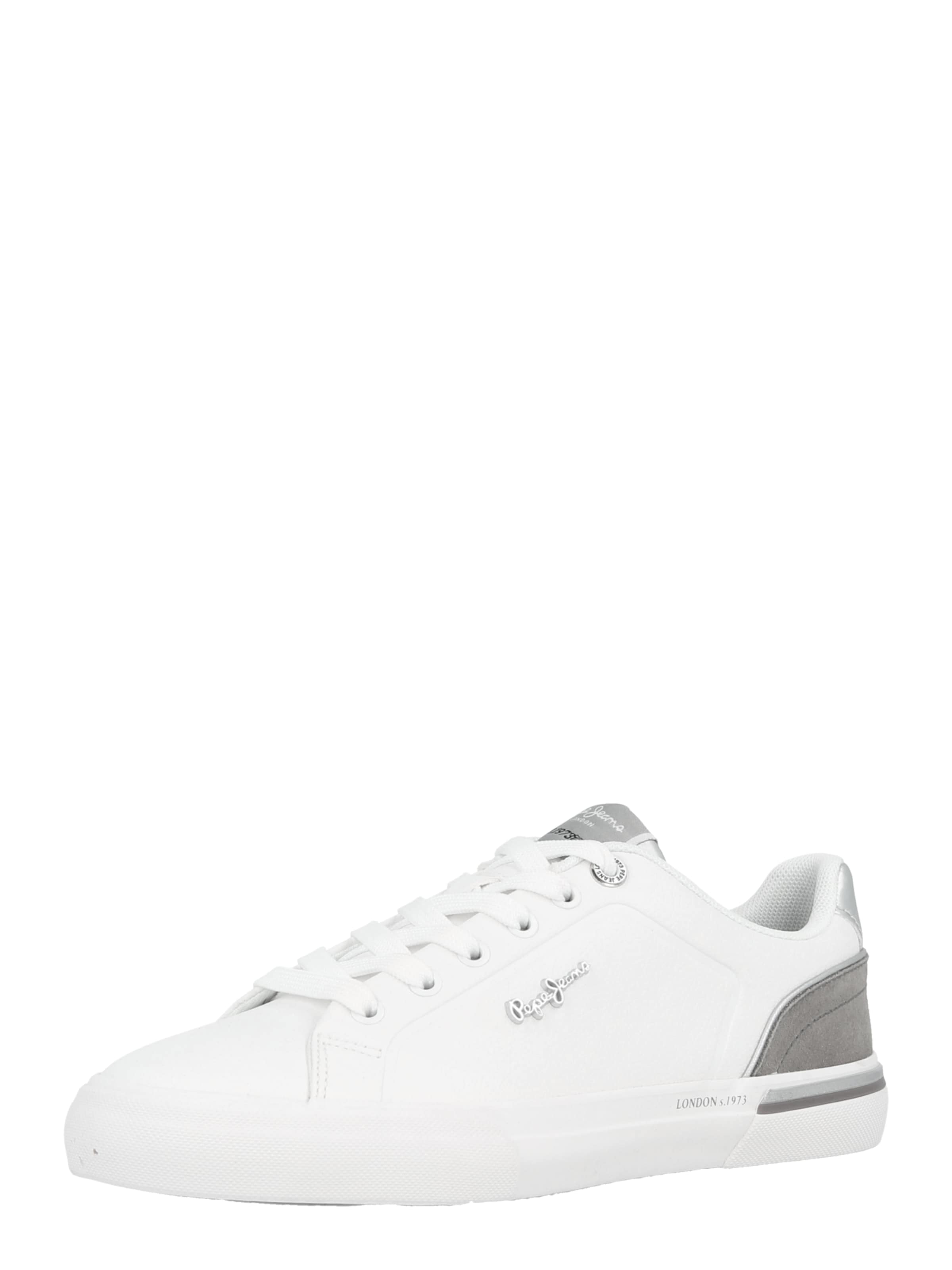 Pepe Jeans Sneakers laag 'KENTON CAMPUS' in Wit: voorkant